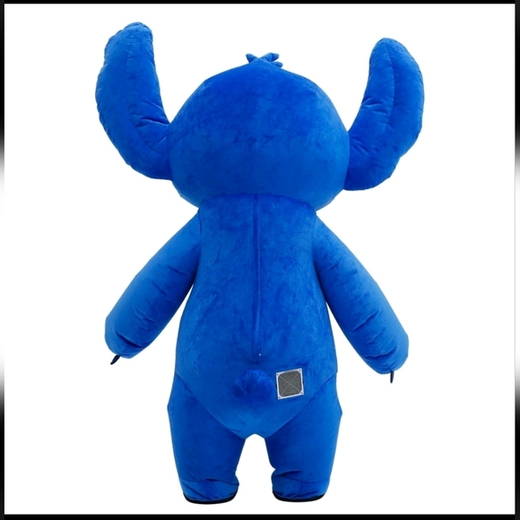 Inflatable Costume Stitch Plush Mascot Halloween Cosplay Funny Party Outfit - Picture 4 of 6